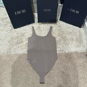 SKIMS essential scoopneck bodysuit